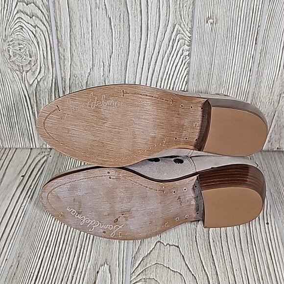 Sam Edelman Pedra Taupe Suede Leather Ankle Boots Womens Size 5 NEW - Picture 7 of 13